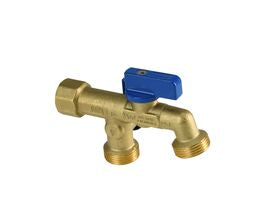 Arco Double Grifo Tap with Non Return Valve Female 15mm