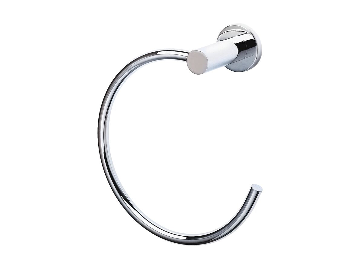 Mizu Drift Towel Ring Chrome