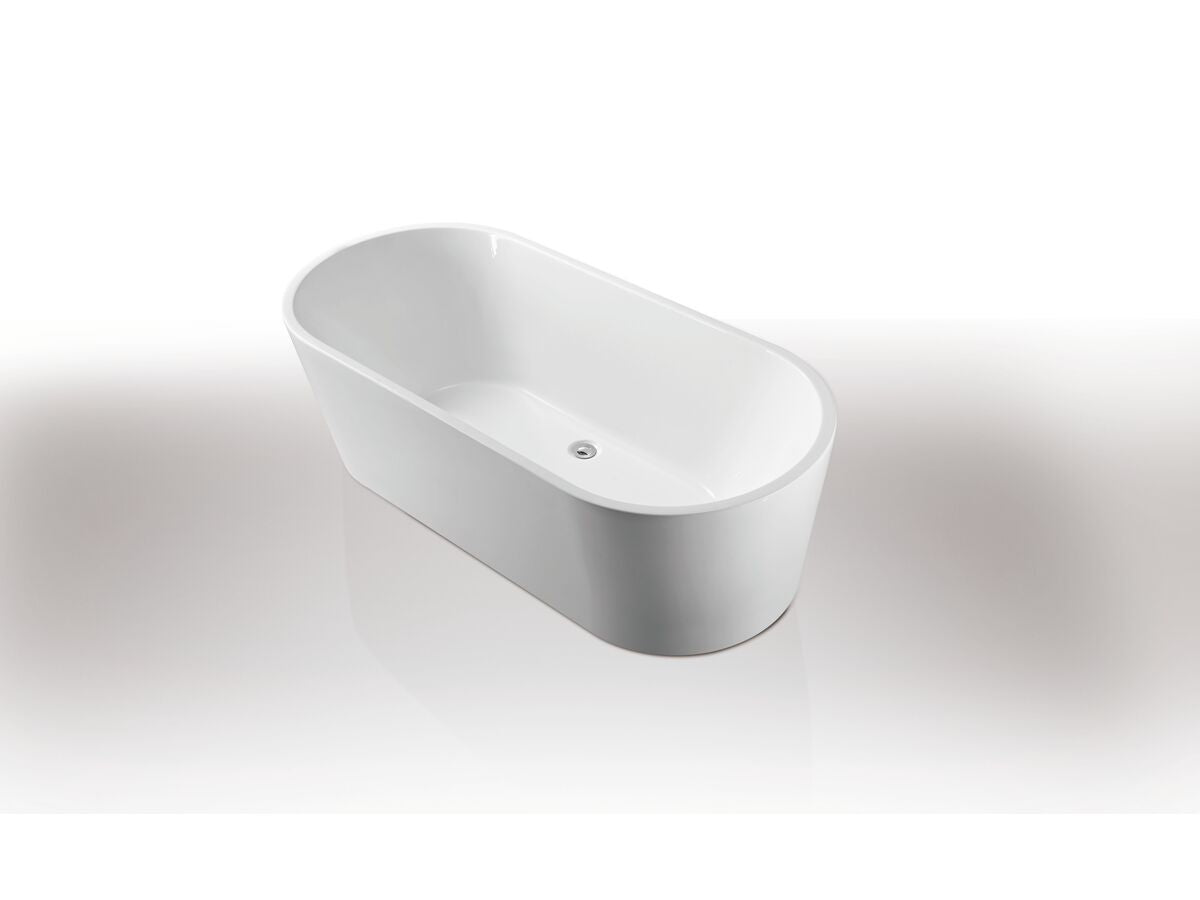 Posh Solus F/Stand Bath 1780x800x560 WH