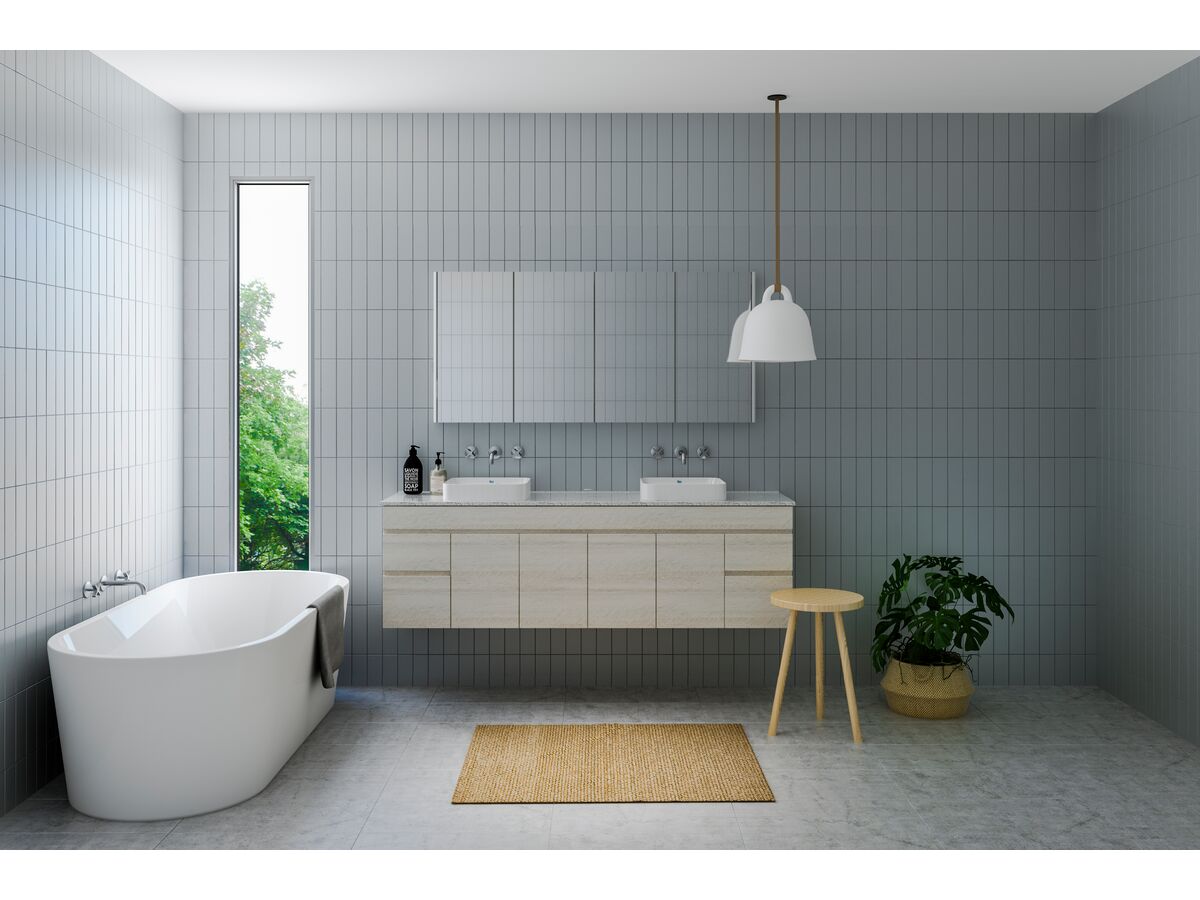 Posh Solus F/Stand Bath 1780x800x560 WH