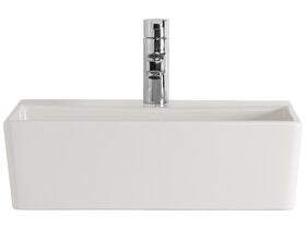 American Standard Heron Square Counter Basin 1 Taphole White