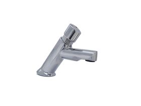 Ezy-Push Lead Safe Pillar Tap -Timeflow Chrome (6 Star)