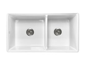 Memo Harper 1 3/4 Butler Sink Fireclay White