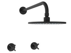 Milli Exo Shower Set Matte Black (3 Star)