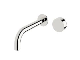 Milli Pure Progressive Wall Basin Mixer Tap System 200mm Chrome (3 Star)