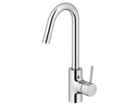 Mizu Drift MK2 Gooseneck Sink Mixer Tap Chrome (4 Star)