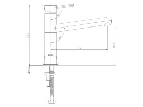 Mizu Drift MK2 Sink Mixer Tap Chrome (4 Star)