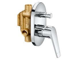 Posh Solus MK3 Shower Mixer Tap with Diverter Chrome