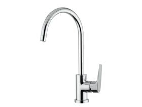 Posh Solus MK2 Gooseneck Sink Mixer Tap Chrome (4 Star)