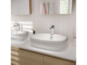 Mizu Soothe Basin Mixer Tap Chrome (4 Star)
