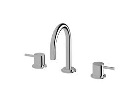 Scala Basin Set Curved Chrome (5 Star)